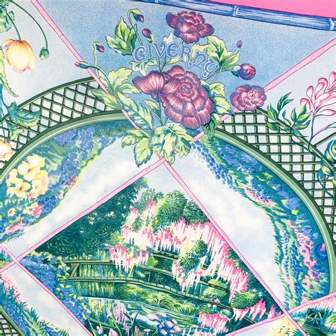 hermes scarf giverny|Giverny Hermès© Silk Scarf – The Monet Connection.